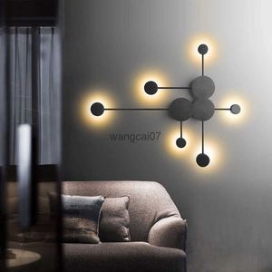 Lampy ścienne Lampa ścienna LED 360ROTATION Nowoczesne długie światło ścienne do domu schody w sypialni Sofa salon Sofa