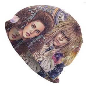 Berets Fantasy Film Labyrinth Skullies Beanies Caps Unisex Outdoor Winter Warm Knitting Hat Adult Jareth The Goblin King Bonnet Hats