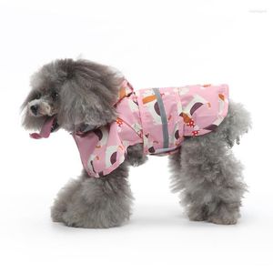 Köpek Giyim Yağmurluk Tulum Yansıtıcı Yağmur Ceketi Güneş Koruyucu Açık Giysi Büyük Küçük Su Geçirmez
