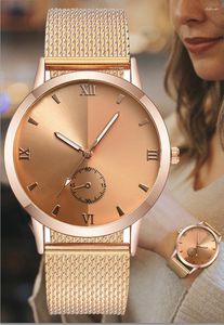 Wristwatches 2023 Vansvar Women'S Casual Quartz Plastic Leather Band Starry Sky Analog Wrist Watch Valentine Gift Luxury Reloj Femenino