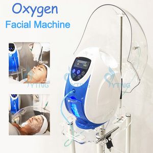 Bärbar 2 i 1 Face Oxygen Therapy Mask Dome Oxygen Spray Skin Rejuvenation Ansiktsmaskin