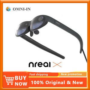 스마트 안경 NREAL X 스마트 AR 안경 XREAL 6DOF 풀 현실 공간 장면 상호 연결 개발 및 제작 3D 거대한 스크린 AR 안경 230812