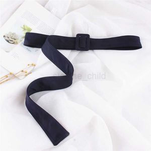 Belts Fashion Khaki Men Women Fabric Belts For Dress Trench Coat Long Accessories Wide Rope Waistband Adjustable Ceinture Femme