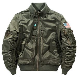 Jackets masculinos nos casacos de bombardeiro militar da Marinha dos EUA Menina de vento piloto da Força Aérea de Baseball Casacos de Baseball Men Chaquetas Hombre 3xl 230812