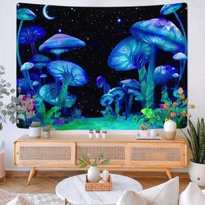 Tapestries Fairy Tale Sofa Set Bedding Fantasy Picnic Mat Tapestry Curtain Wall Hanging Background Rug