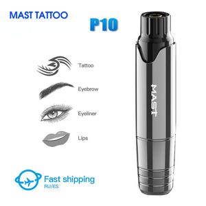 Dövme Makinesi Dragonhawk Mast P10 Makyaj Kalıcı Döner Kalem Eyeliner Araçları 230814 için Stil Aksesuarları