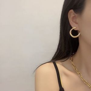 CL Earrings for woman brand designer official reproductions 925 silver Gold plated 18K fashion luxury brand designer exquisite gift with box 010