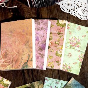Gift Wrap 100 Pcs Decorative Paper Small Fresh Series Scrapbooking Diary Memo Aesthetic Gift Packaging Notebook Handbook Craft Supplies R230814
