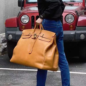 Sacola Mens Hanbags Designer Bags 50cm Bolsas Personalizadas Edição Limitada 50 2024 Novo Higcapacity Fitness Business Travel Bag Extra Grande Mens e Mulheres