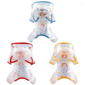 Dog Apparel Waterproof With Hood Pet Rain Clothes Jackets For Small Dogs Hooded Puppy Dropship