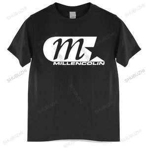 Męskie koszulki męskie bawełniane thirt letnia marka tshirt millencolin zespół jumbo m gwiazda szwedzka punk rock tops top tees mens tshirt 230812