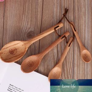 Holz Messlöffel Set Küche Zucker Gewürz Salz Löffel Back Messlöffel Kaffeee Tee Schaufel Holzkochutensilien