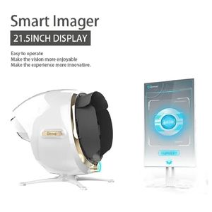 新しいスキンアナライザー3Dマジックミラーマシンスキン - 分析の美しさの顔と21.5インチのスクリーン付きスキンアナリザーのエライト機器
