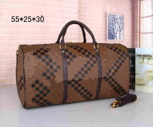 Tasarımcı Duffle Bag Seyahat Duffle Bag Classic Sıraslı Eski Çiçek Tote Moda Seyahat Bagaj Çantası Keepall Luxurys Monogramlar Çanta Kadınlar/Erkekler Tasarımcı Çanta