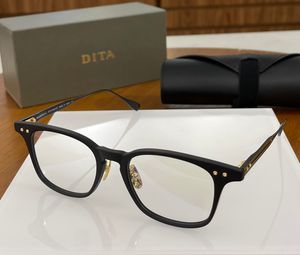 Dita Sunglasses Can Be Paired With Myopia Lenses High Aesthetic Value Designer Anti Blue For Men And Women Cool Brown Flat Light Glasses Large Frame 10A