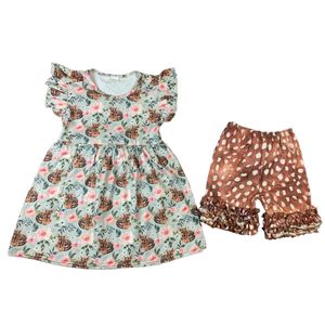 Set di abbigliamento Abbigliamento boutique per ragazze alla moda Personalizza abbigliamento per bambini di alta qualità