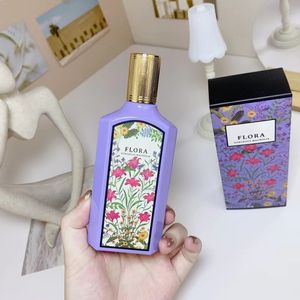 Gorąca sprzedaż Flora wspaniałe perfumy magnolia dla kobiet Jasmine 100 ml Gardenia Parfum Zapach Długo zapach Lady Dziewczyna Kobieta kwiatowy zapach spray w Kolonia Kolonia