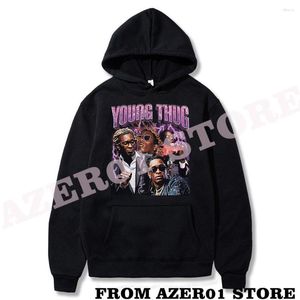 Men's Hoodies Young Thug Merch Winter Men/Women Hooded Sweet Streetwear Long Sleeve Sweatshirt