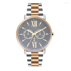 Armbanduhr Berea Herstellung Preis Edelstahl -Backlegierung Handgelenk Uhren für Männer EU6P29