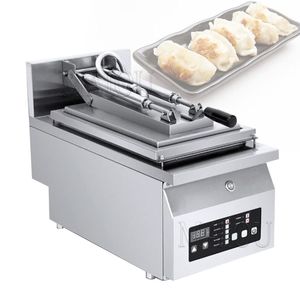 Otomatik CNC kızarmış gyoza ocak hamurlu tava elektrikli kızarmış fritöz ızgara kızartma kızartma pişirme pişirme makineleri