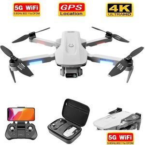 Electric/RC Aircraft F8 GPS Drone 5G HD 4K Camera Professional 2000M Przekładnia obrazu bezszczotkowane Silbled Quadcopter RC Dron Dron DH4QM