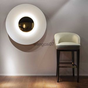 Wall Lamps Modern Sconce Wall Lamp For Living Room TV Background Bedroom Bedside Office Aisle Stair Creative Led Wall Lamp Indoor Lights HKD230814