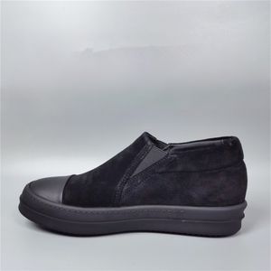 حصري مصنوع يدويًا من الجلد المدبوغ الكامل رامونز على الأحذية 2023SS FW Luxor Flat Sneakers أحذية Loafer غير الرسمية