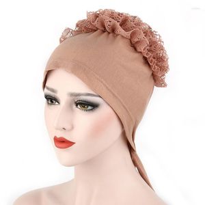 Этническая одежда 2023 Турбан Хиджаб Кэпки Муслим для женщин Мулульманские женские шляпа Химие Кеп