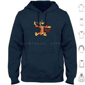 Phooey Men's Classic Cartoon Super Guy looney tunes hoodie - Cotton Long Sleeve Crime Fighting and Martial Arts Nostalgia