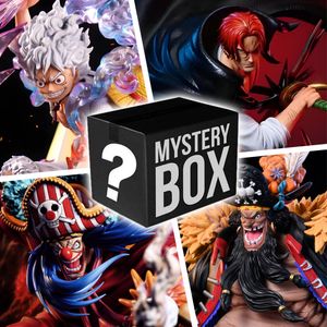 Blind box 4 Emperors Figure Anime Box Mystery Shanks Teach Luffy Buggy Zoro Lucky 230812
