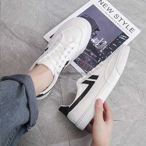 White canvas shoes youth small lazy one pedal vulcanized Korean version couple students elastic casual shoes oo1