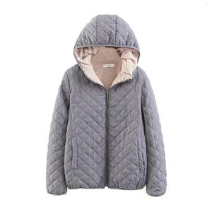 Women's Jackets Cotton Padded Coat Parkas Down Winter Jacket Long Thick Warm Coats Hooded Outerwear 2023 Spring Autumn