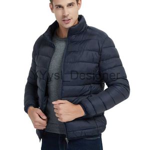 Ultra Thin Down Jacket Man Slim Fit Stand Collar Waterproof Windproof Lightweight Down Jacket Coat For Mane 2019 Man Jacket X0814