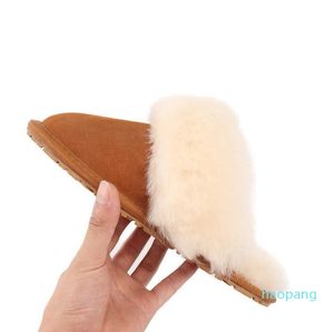 Slipper de couro genuíno escorregadia de carvão vegetal castanha austrália homens masculinos de lã de pele de carneiro US3 US12 Sandal Suede Shearling Mule Slides de inverno Sapatos de inverno