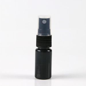 20 ml nachfüllbare schwarze feine Nebel -Sprühflasche 066oz Parfüm Sprühflasche Kosmetische Atomisatoren Haustier Sprühflaschen Pumpe JJUDr