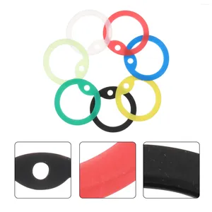 Dog Collars 14pcs ID Tag Mute Hoops Pet Silencers Silicone Silence