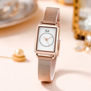 Relógio feminino relógios de alta qualidade designer de luxo moda quartzo-bateria à prova dwaterproof água aço inoxidável 21mm relógio