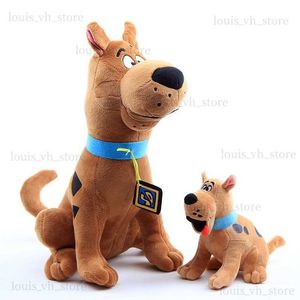 Doo Plüschspielzeug brauner Dandy Hund Kawaii Film Plüsch Freundin Geschenk Film Animation Hund Kissen Kissen Geburtstagsspielzeug T230815