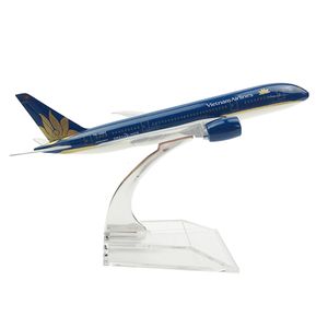 Uçak Modle 1/400 Ölçekli Alaşım Uçak Boeing 787 Vietnam Havayolları 14cm Uçak B787 Model Oyuncak Dekorasyon Çocuk Hediye Koleksiyonu 230815