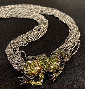 Ketten Mode -Perlenperlen dicker Taillengürtel Kristallkette Frauen Bundesbundzubehör