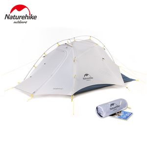 NatureHike Cloud Up Flügel 2 Personen Campingzelt Ultraleicht 15d Profisionales Zelt für Camping -Wanderweg -Rucksackfischen im Freien im Freien
