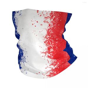 Lenços France Flag Bandana Bandana Garrana Frence Balaclavas Lenço mágico Ciclismo quente Esportes ao ar livre UNISSISEX adulto lavável