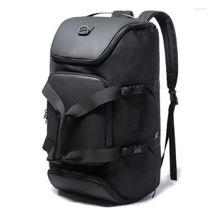 Backpack Men walizka wielofunkcyjna duża pojemność Wodoodporna torba podróżna ręka podróżna swoboda designerska mokre suchy separacja plecaki