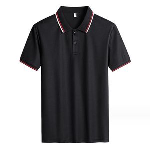 2023 Mode Men Polo Shirt T Shirts Polos Soild Color Mens High Street Polo Luxury T-Shirt Plus Size 8xl