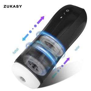 Sex Toy Massager Thrusting Automatic Male Masturbator for Men Handfree Mastubator Man Vaginal Masturbation Intimate Goods Adults 18