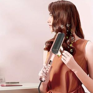 1pc Revolutionize Your Hair Styling with this Professional Hair Straightener Flat Iron - LCD Display, 248°F-392°F, 60 Minute Timed Shutdown