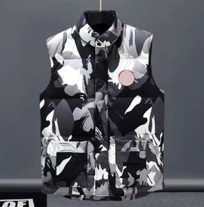 캐나다 미국 겨울 옥외 인기 남성 줄 아래 조끼 고급 몸통 패션 자켓 여성 길렛 디자이너 코트 남성 Doudoune 312