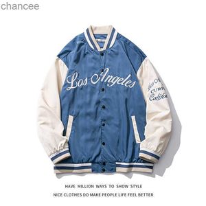 2022 New Spring Autumn Embroid Thin Oversize Loose Women's Boyfriend Style Baseball Jacket Men's Bomber Varsity Unisex Couple HKD230815