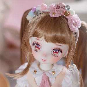 Dockor Shuga Fairy Tiny BJD Doll 16 Girls Boys YOSD Ball Foged Harts Toys For Kids Anime Figures Gift for Children 230815