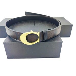 Högkvalitativ kvinna 2023 Cooach Belt Tabbybredd 2,5 cm Luxurys Designer för Man Gold Silver Lady Fashion Belt Mens äkta läder svart skrivare justerbara bälten